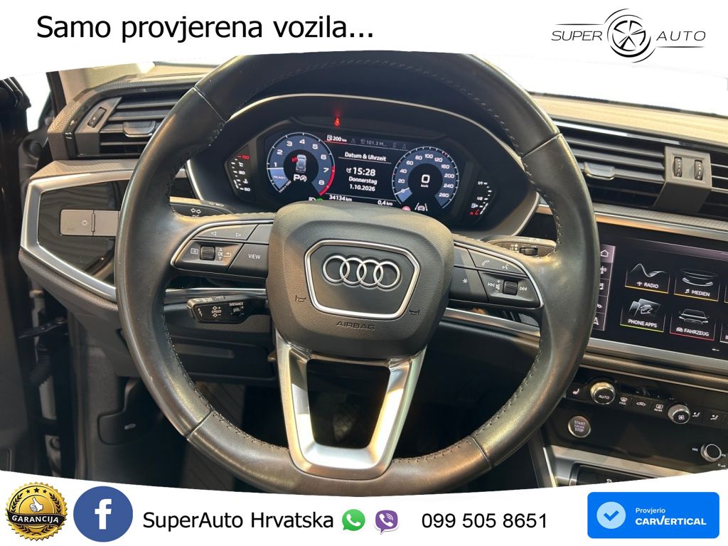 Audi Q3 40 TFSI (190 KS) quattro S tronic