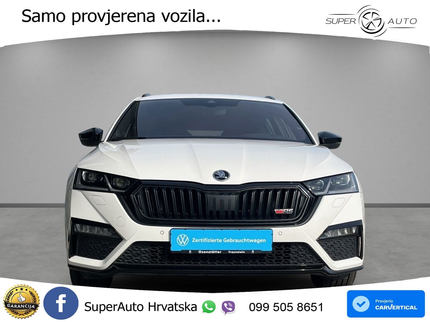 Škoda Octavia Combi RS 2.0 TDI (200 KS) 4x4 DSG LED+GR SJED+ACC