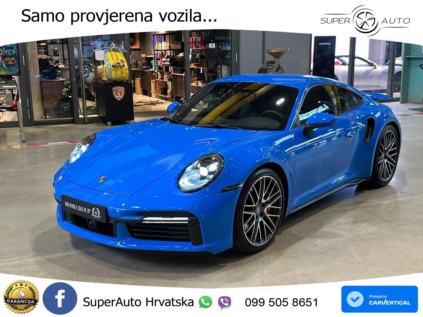 Porsche 911 Turbo 3.8 (580 KS) PDK LED+GR SJED+ACC