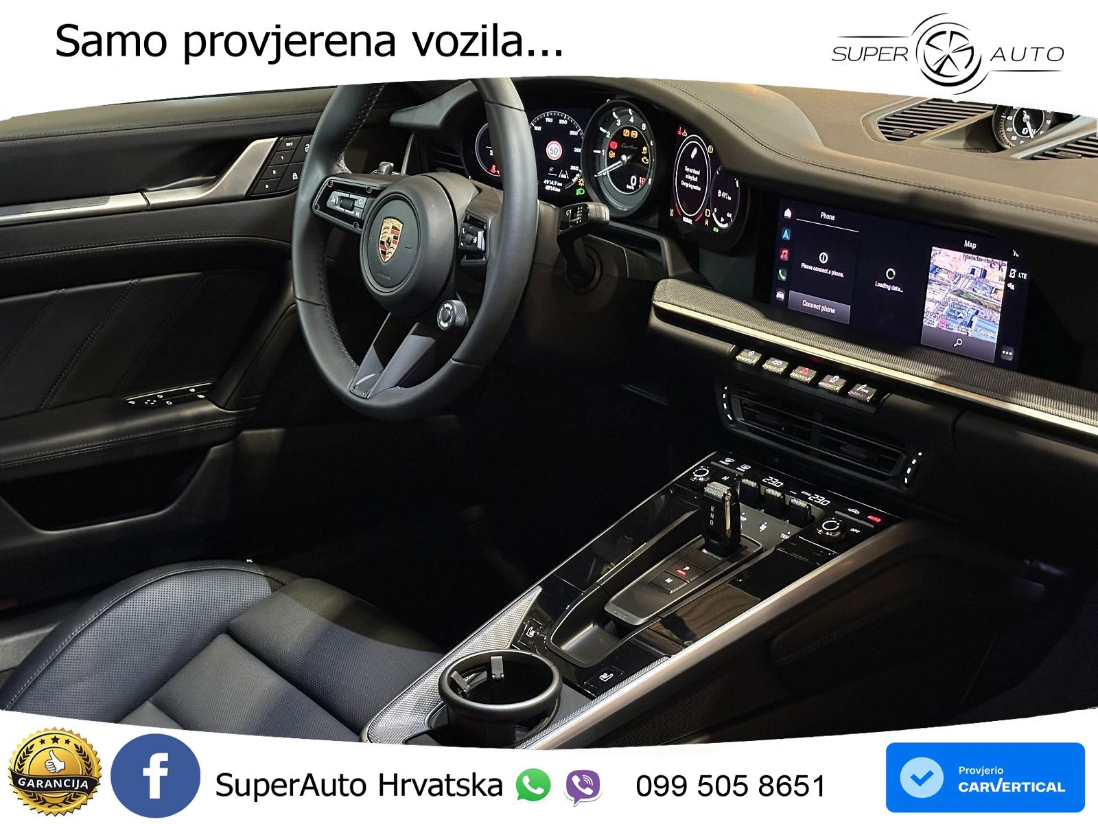 Porsche 911 Turbo 3.8 (580 KS) PDK LED+GR SJED+ACC