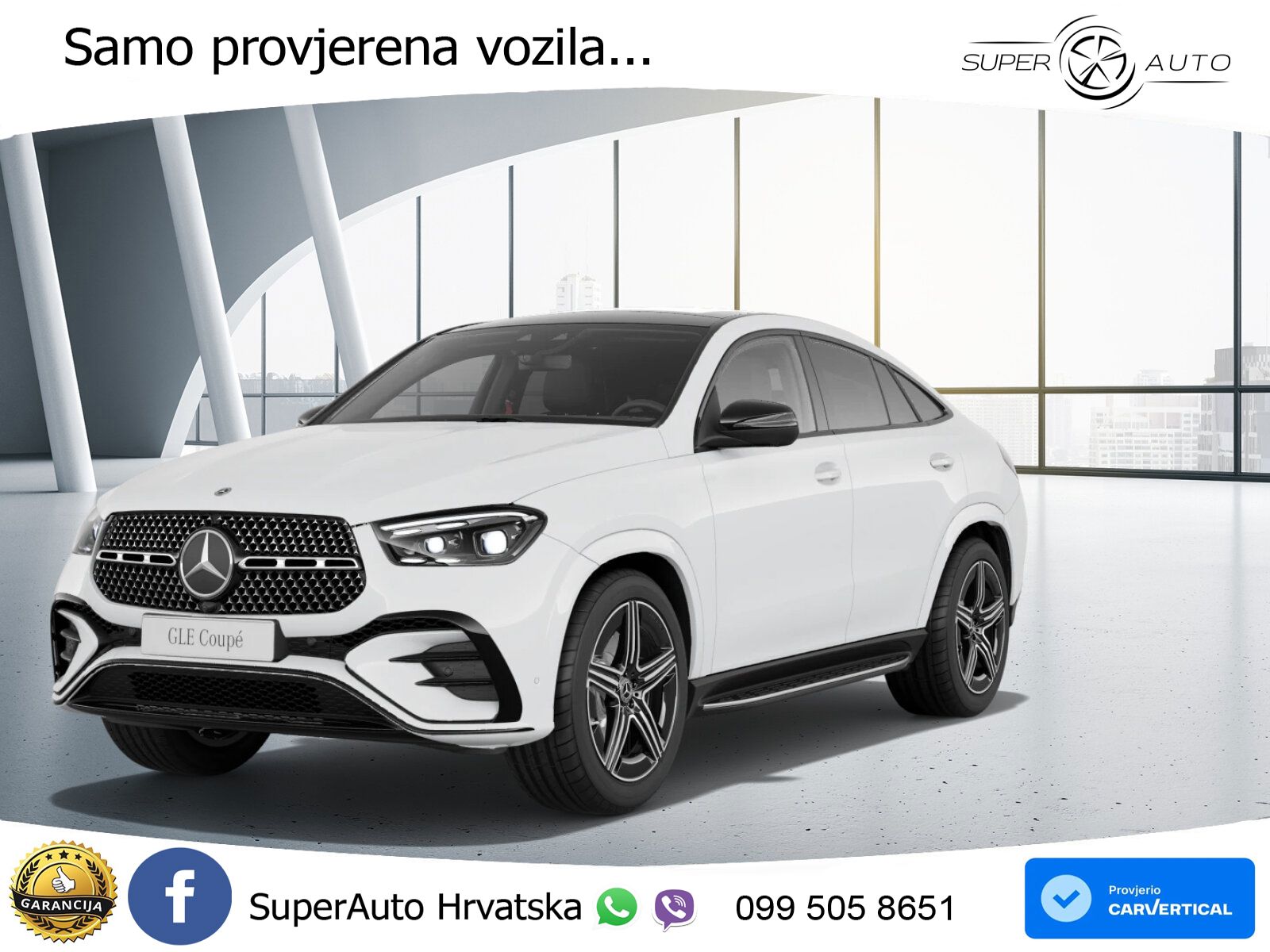 Mercedes GLE Coupe 450d (367 KS) EQ Boost 4MATIC 9G-TRONIC AMG LED+GR SJED+ACC