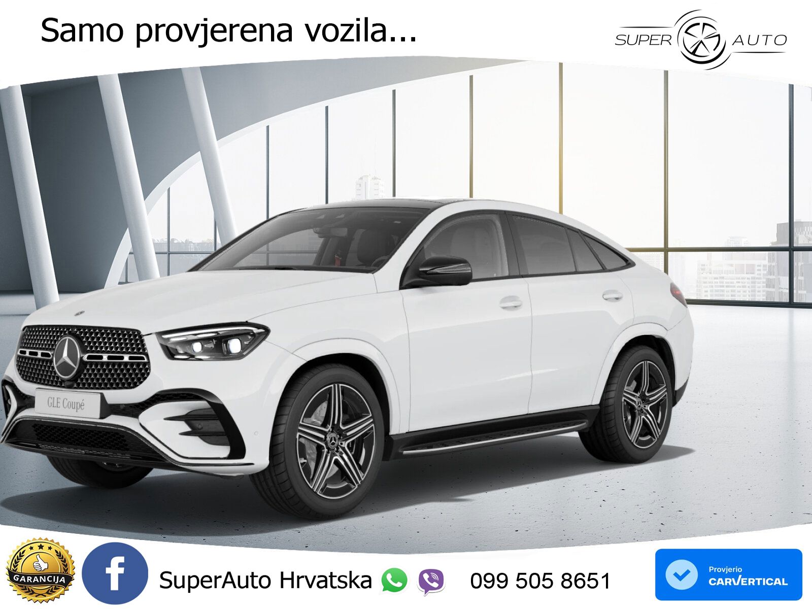 Mercedes GLE Coupe 450d (367 KS) EQ Boost 4MATIC 9G-TRONIC AMG LED+GR SJED+ACC
