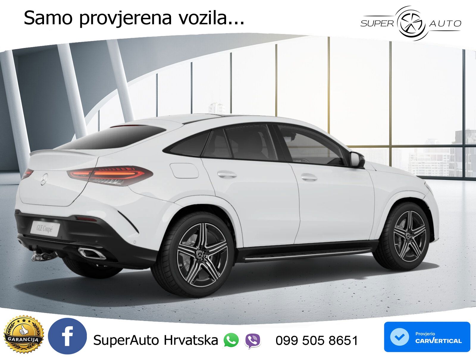 Mercedes GLE Coupe 450d (367 KS) EQ Boost 4MATIC 9G-TRONIC AMG LED+GR SJED+ACC
