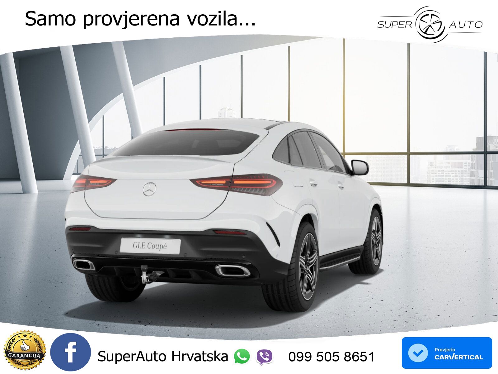 Mercedes GLE Coupe 450d (367 KS) EQ Boost 4MATIC 9G-TRONIC AMG LED+GR SJED+ACC