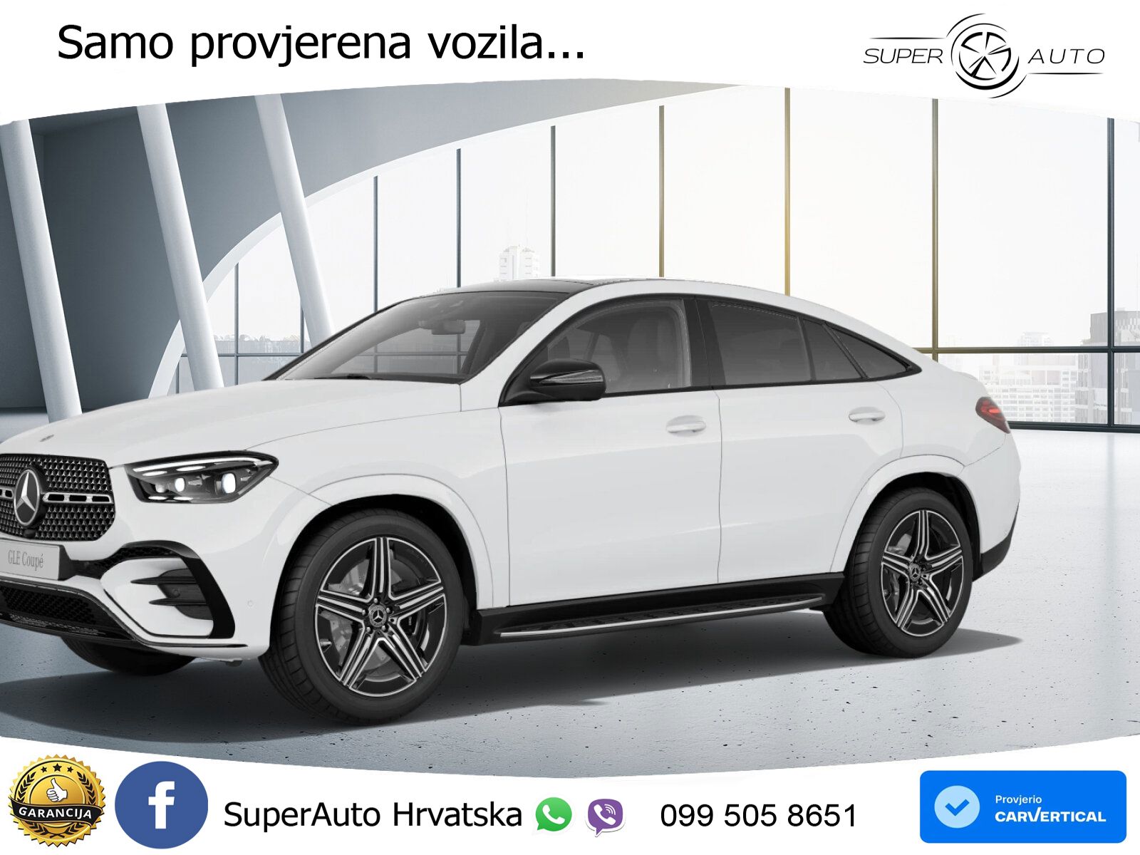 Mercedes GLE Coupe 450d (367 KS) EQ Boost 4MATIC 9G-TRONIC AMG LED+GR SJED+ACC