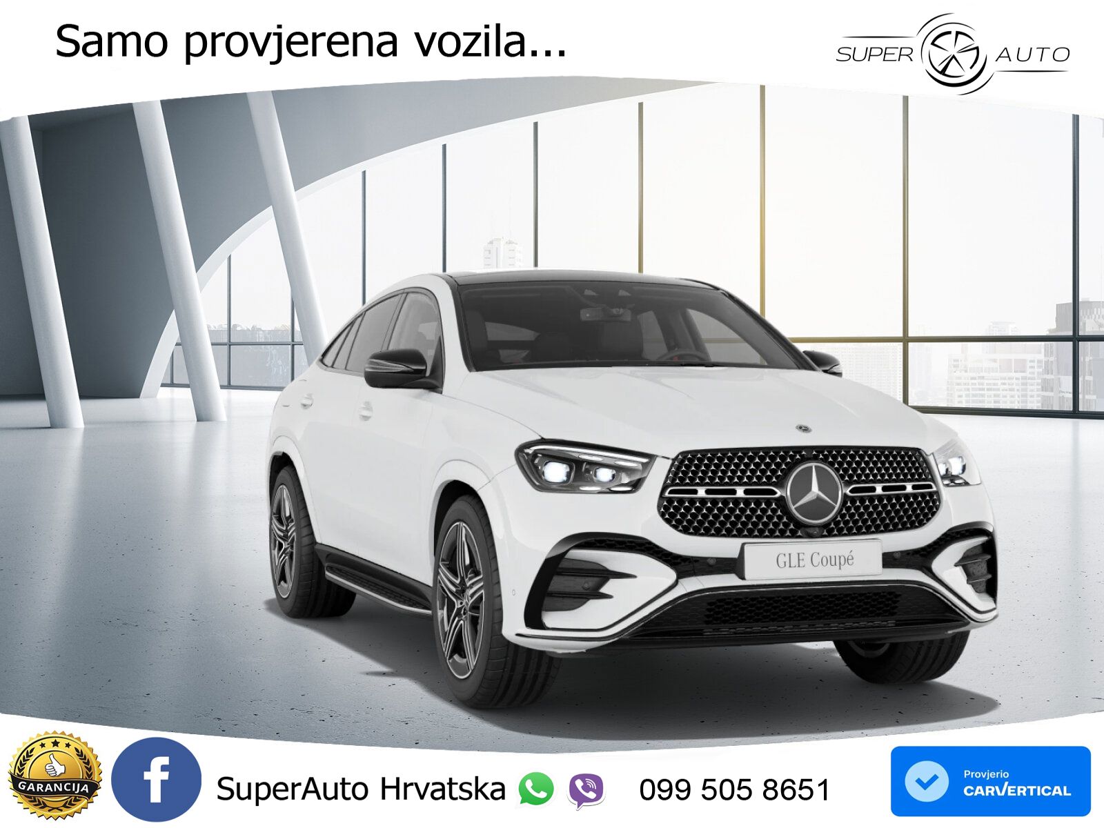 Mercedes GLE Coupe 450d (367 KS) EQ Boost 4MATIC 9G-TRONIC AMG LED+GR SJED+ACC