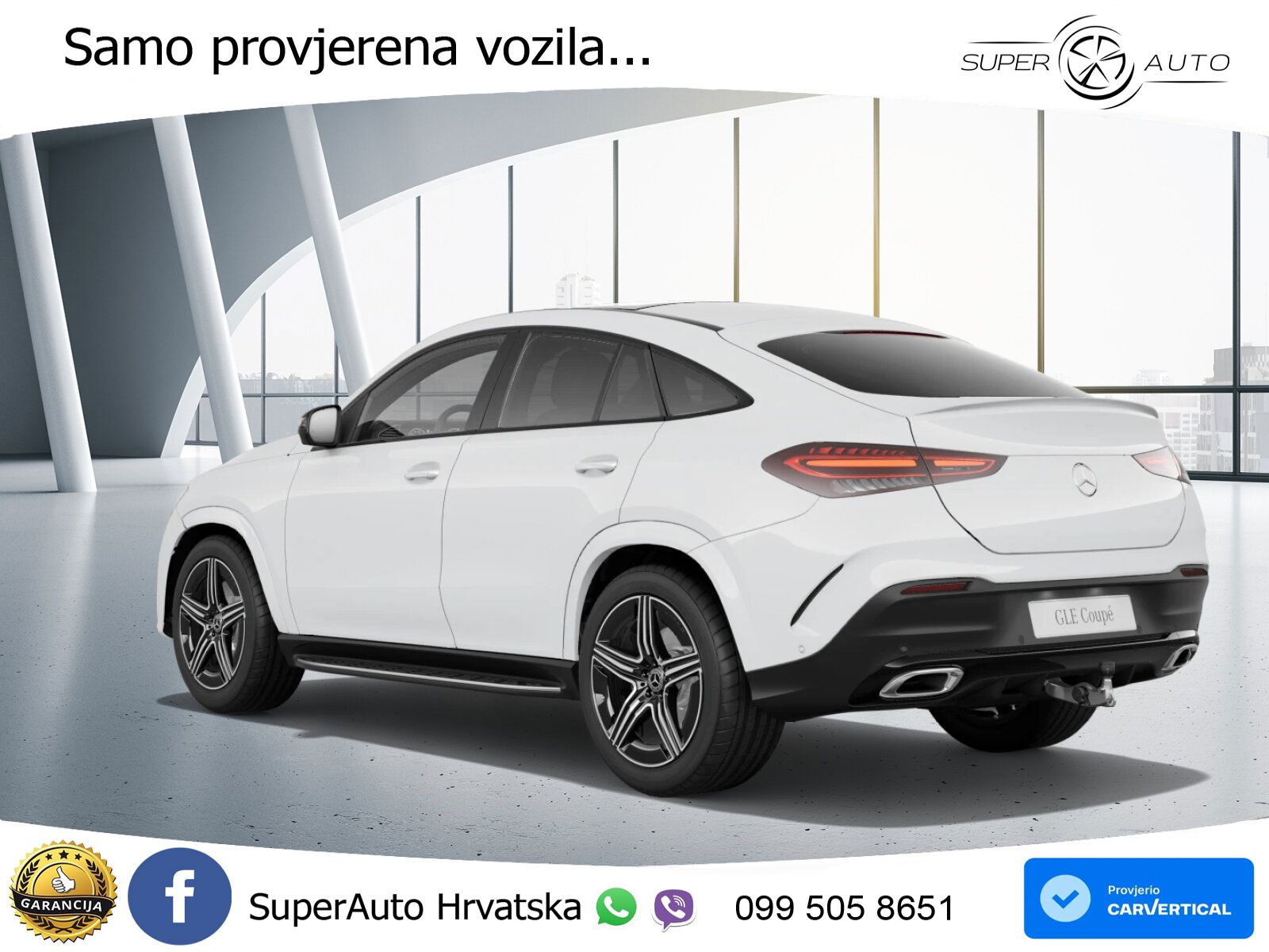 Mercedes GLE Coupe 450d (367 KS) EQ Boost 4MATIC 9G-TRONIC AMG LED+GR SJED+ACC