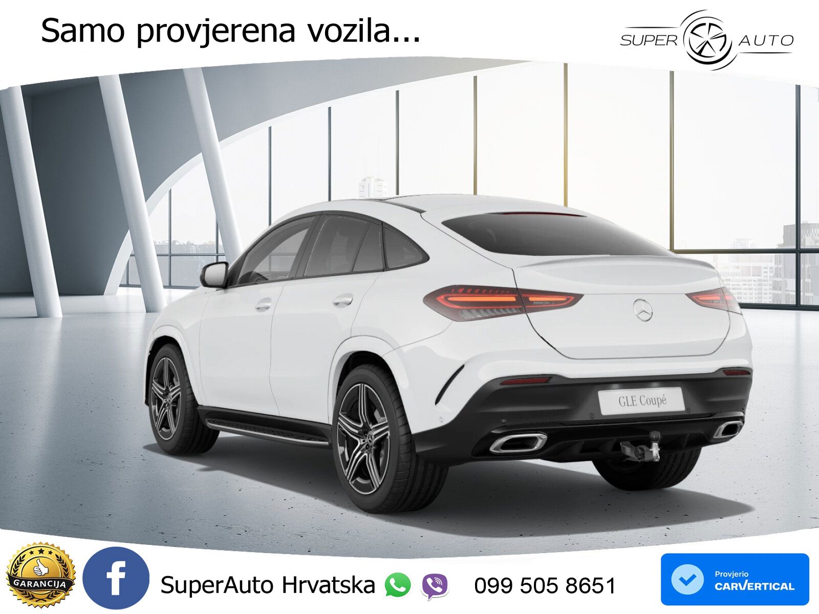 Mercedes GLE Coupe 450d (367 KS) EQ Boost 4MATIC 9G-TRONIC AMG LED+GR SJED+ACC