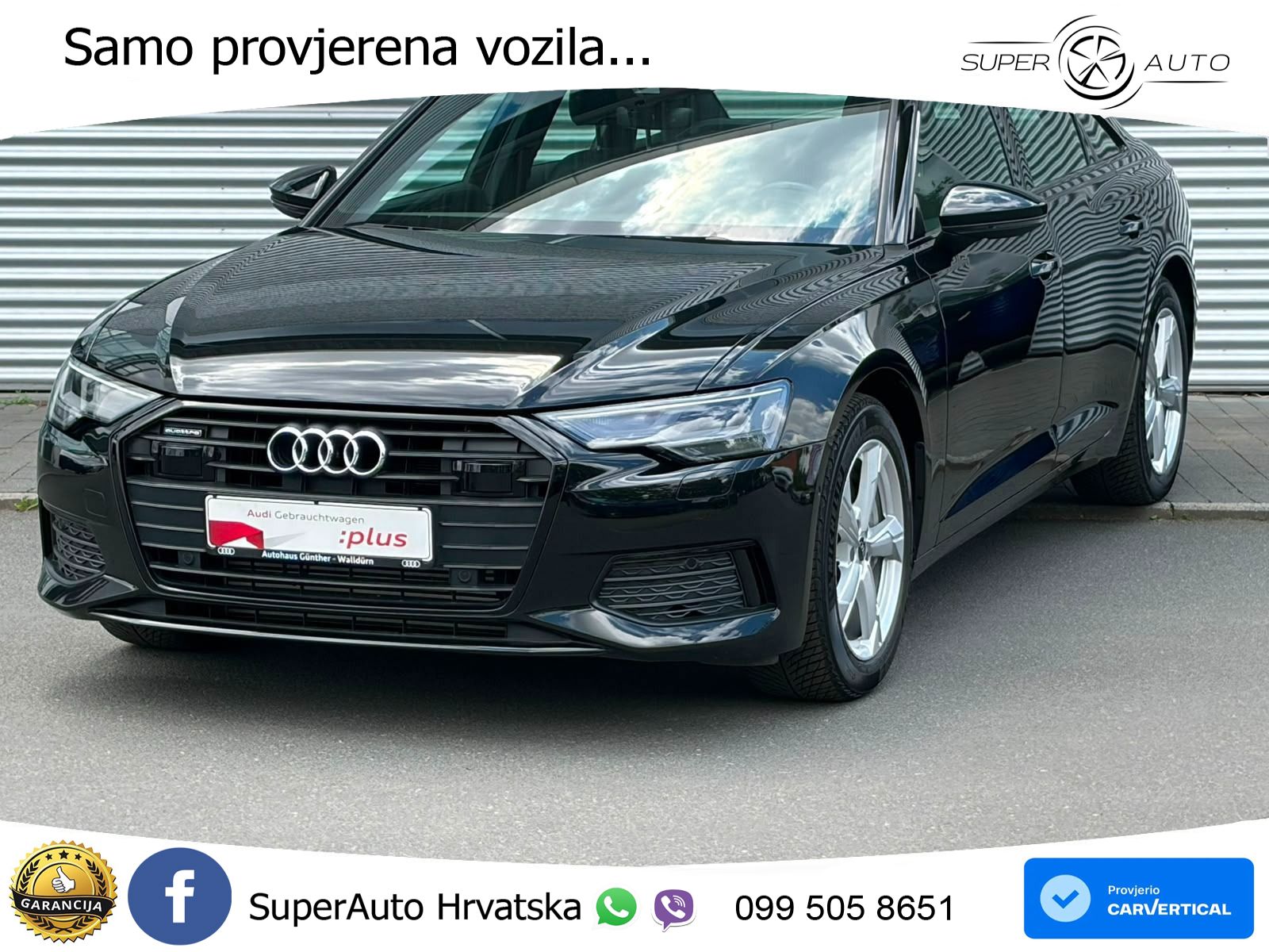 Audi A6 50 TFSIe (299 KS) quattro ultra S tronic LED+GR SJED+ACC