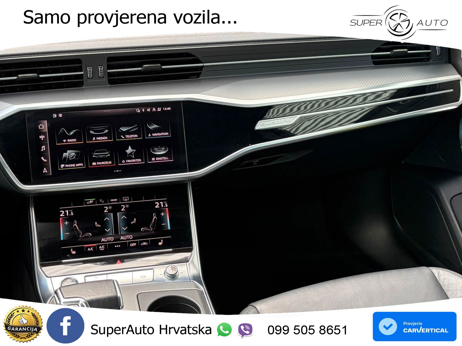 Audi A6 50 TFSIe (299 KS) quattro ultra S tronic LED+GR SJED+ACC