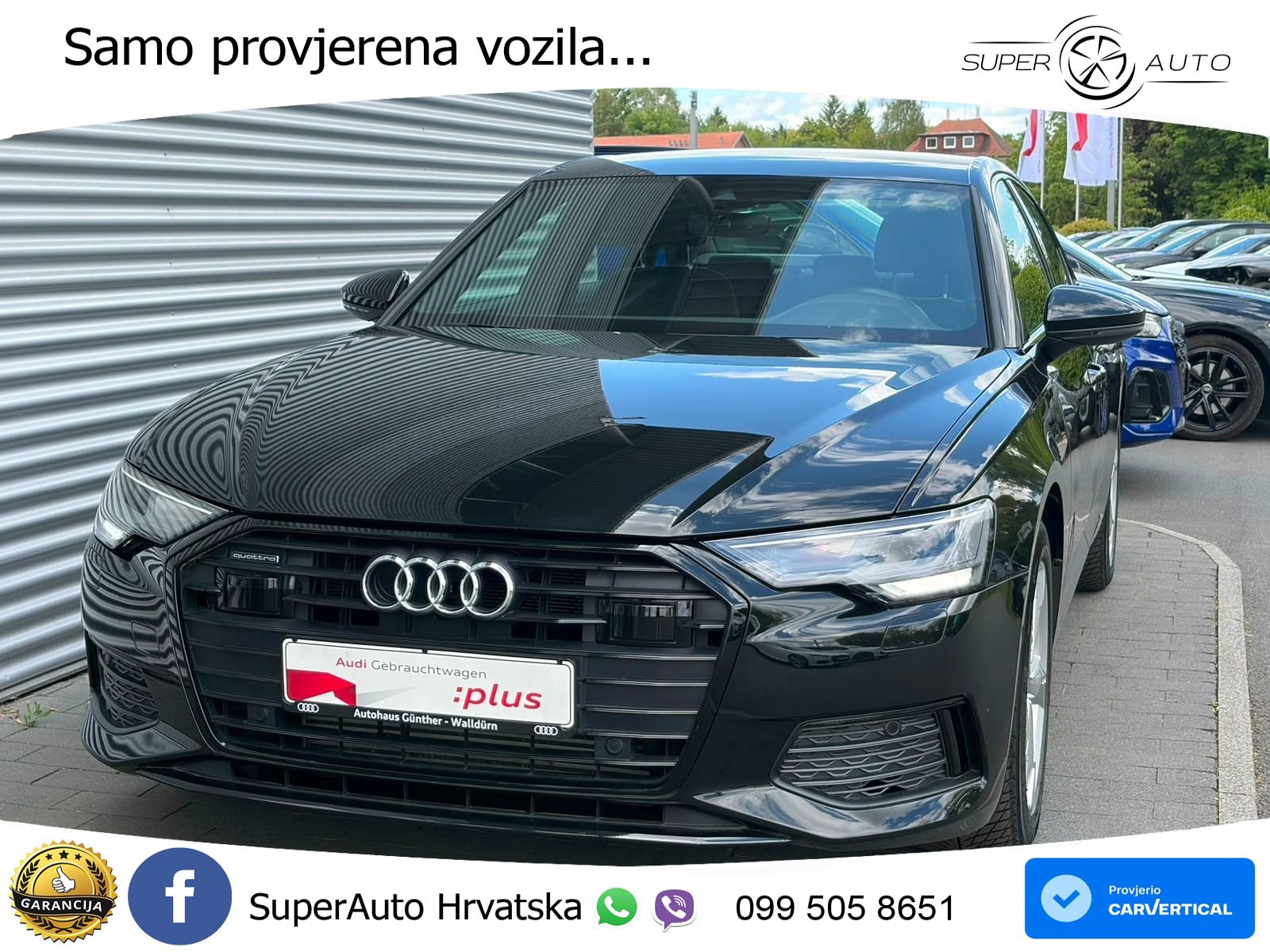 Audi A6 50 TFSIe (299 KS) quattro ultra S tronic LED+GR SJED+ACC