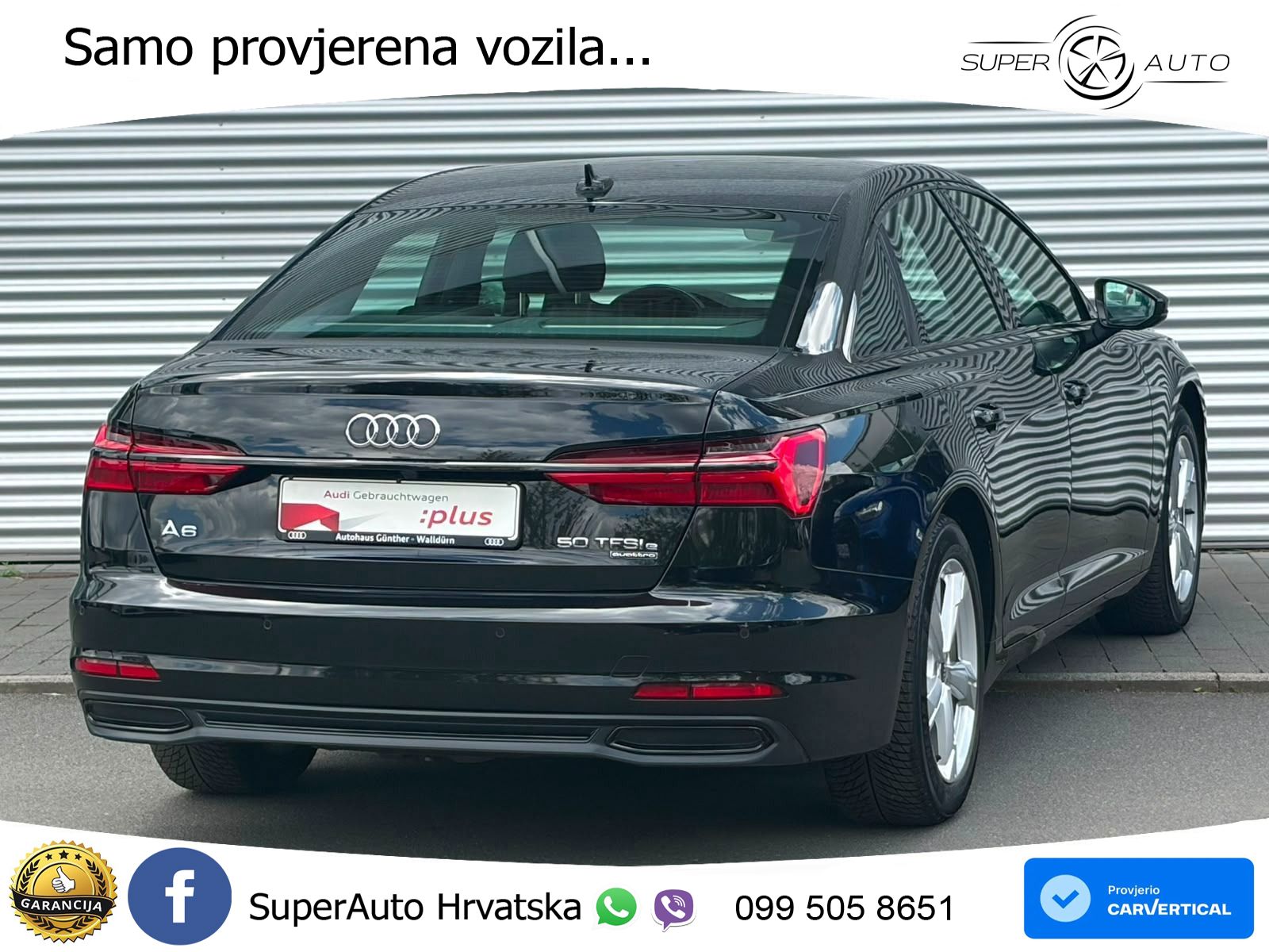 Audi A6 50 TFSIe (299 KS) quattro ultra S tronic LED+GR SJED+ACC