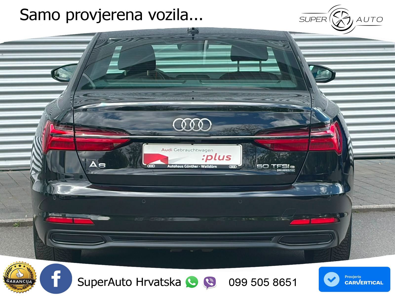 Audi A6 50 TFSIe (299 KS) quattro ultra S tronic LED+GR SJED+ACC