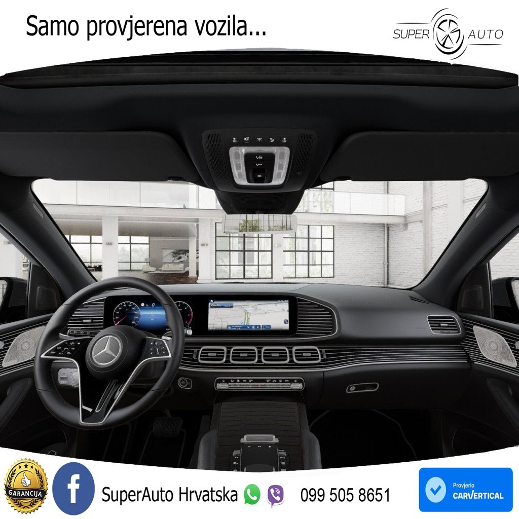 Mercedes GLE 450d (367 KS) EQ Boost 4MATIC 9G-TRONIC AMG ZRAČNI+ACC+GR SJED+KAM+PANO