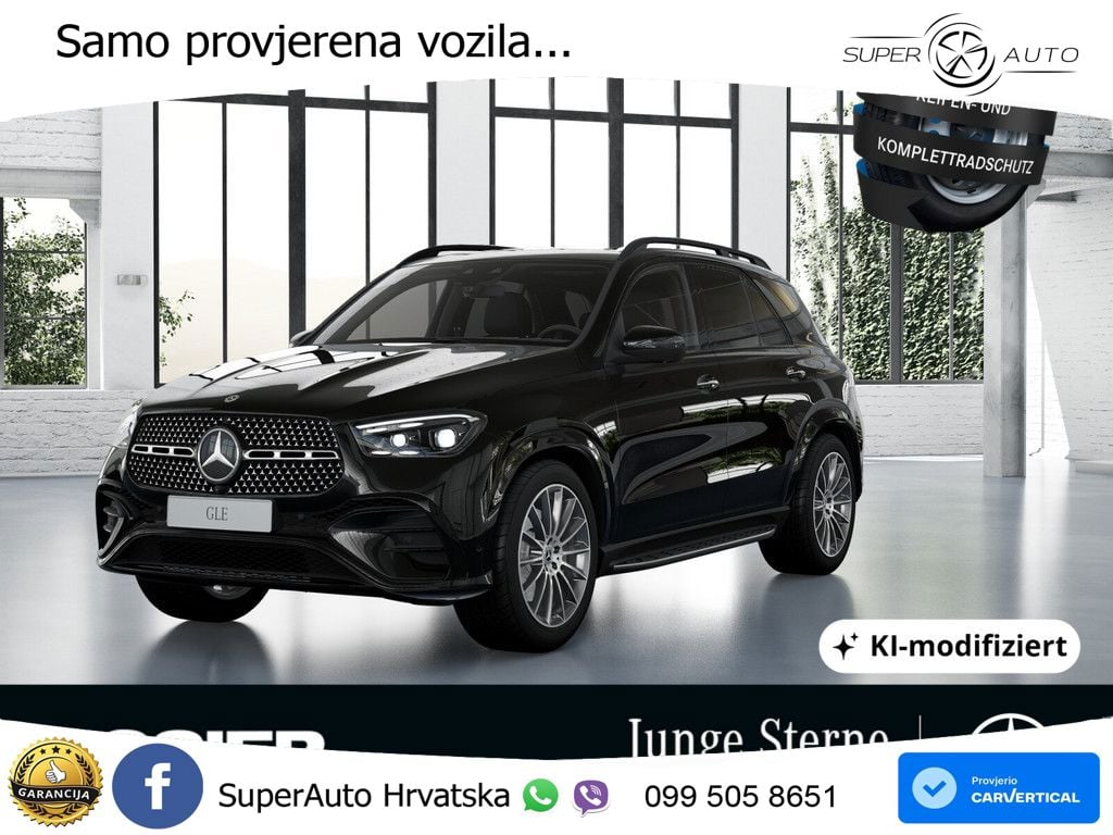 Mercedes GLE 450d (367 KS) EQ Boost 4MATIC 9G-TRONIC AMG ZRAČNI+ACC+GR SJED+KAM+PANO