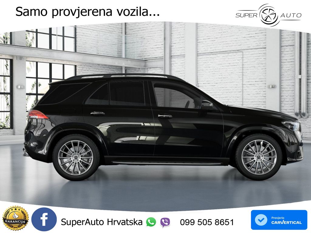 Mercedes GLE 450d (367 KS) EQ Boost 4MATIC 9G-TRONIC AMG ZRAČNI+ACC+GR SJED+KAM+PANO