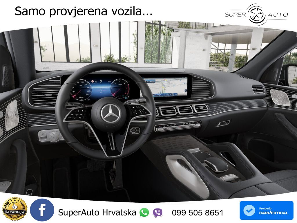 Mercedes GLE 450d (367 KS) EQ Boost 4MATIC 9G-TRONIC AMG ZRAČNI+ACC+GR SJED+KAM+PANO