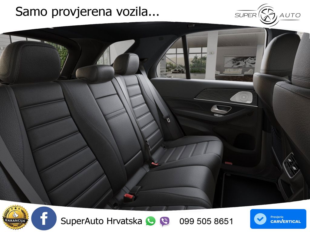 Mercedes GLE 450d (367 KS) EQ Boost 4MATIC 9G-TRONIC AMG ZRAČNI+ACC+GR SJED+KAM+PANO