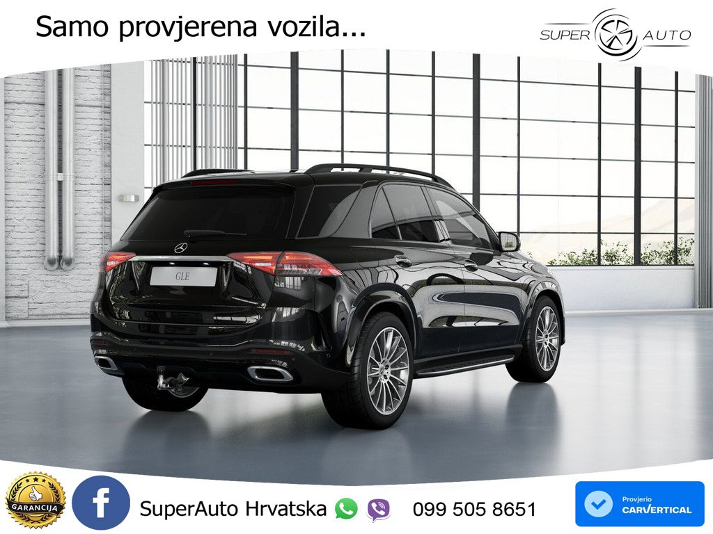 Mercedes GLE 450d (367 KS) EQ Boost 4MATIC 9G-TRONIC AMG ZRAČNI+ACC+GR SJED+KAM+PANO
