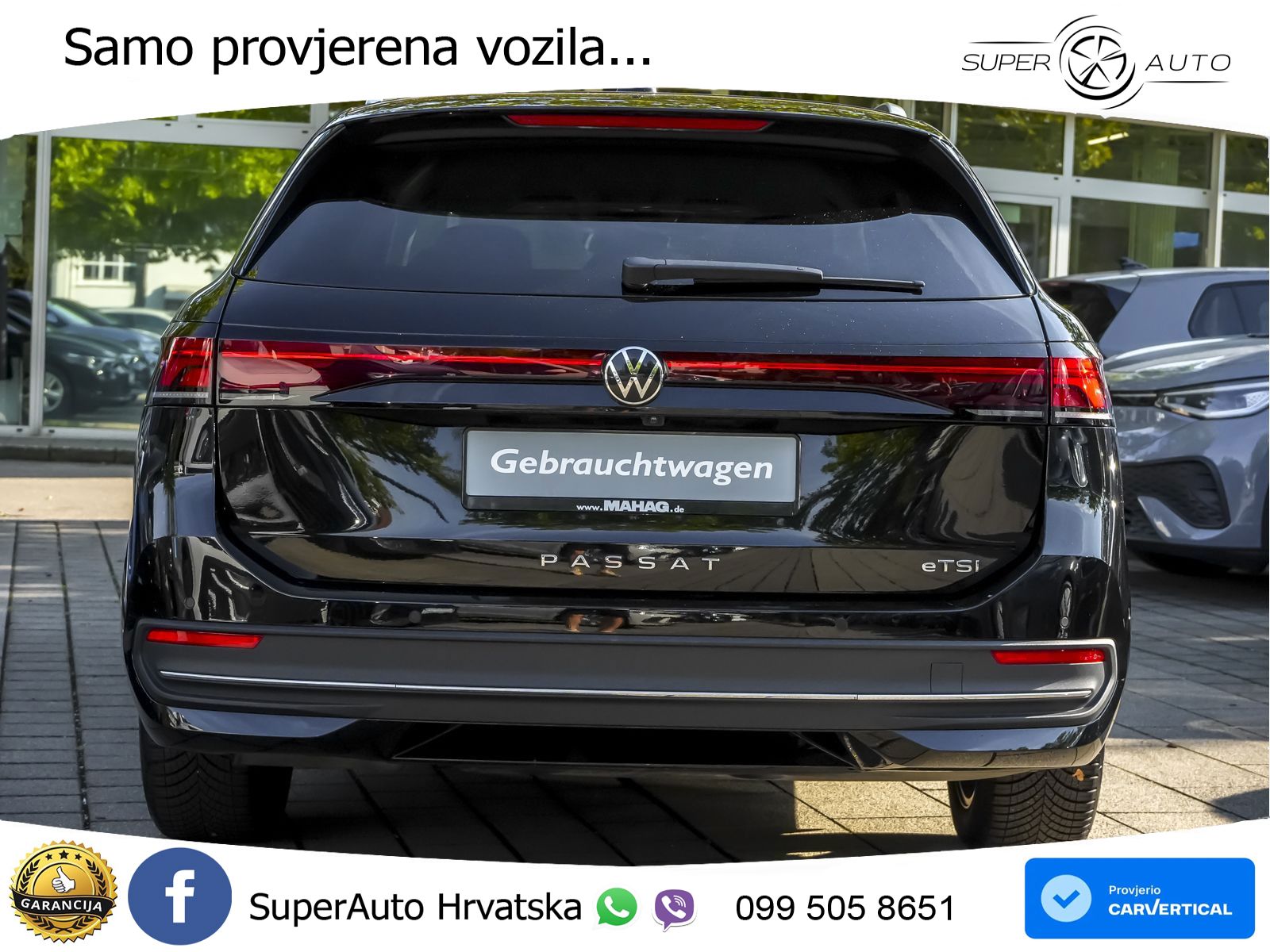 Volkswagen Passat Variant 1.5 eTSI (150 KS) DSG Business LED+GR SJED+ACC