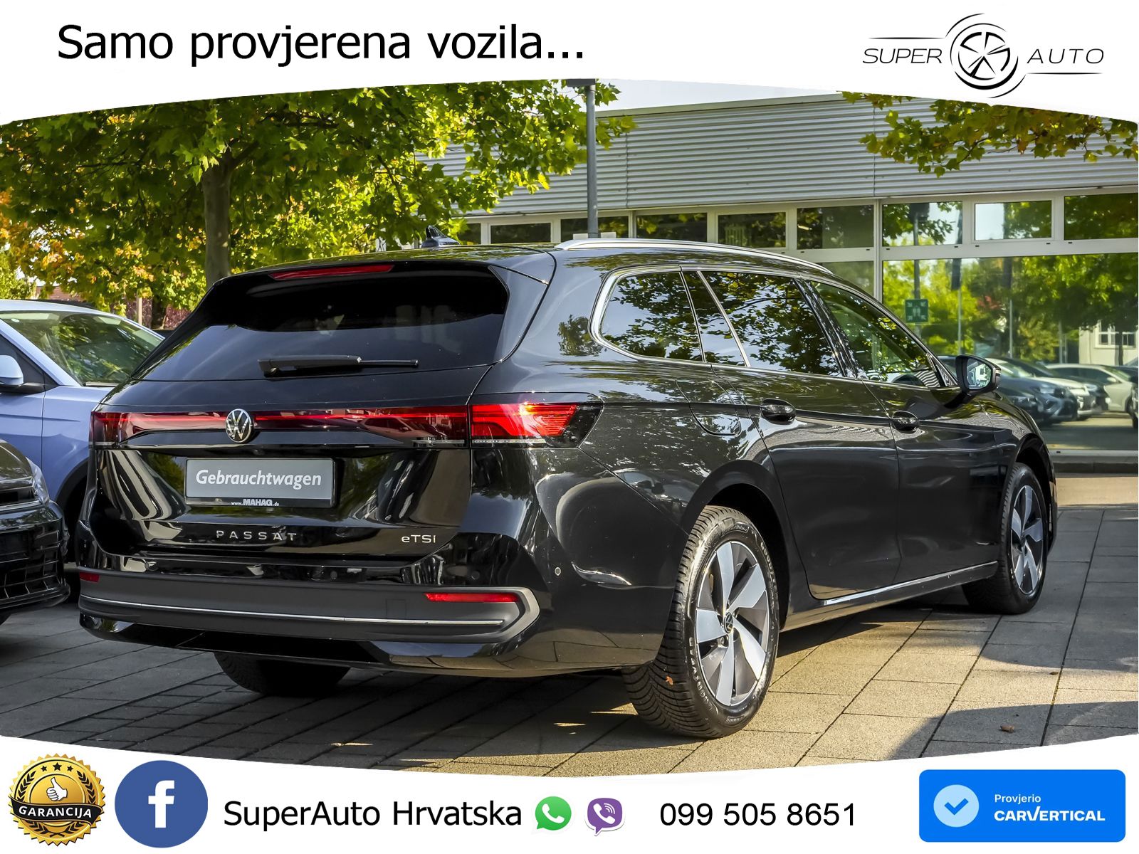 Volkswagen Passat Variant 1.5 eTSI (150 KS) DSG Business LED+GR SJED+ACC