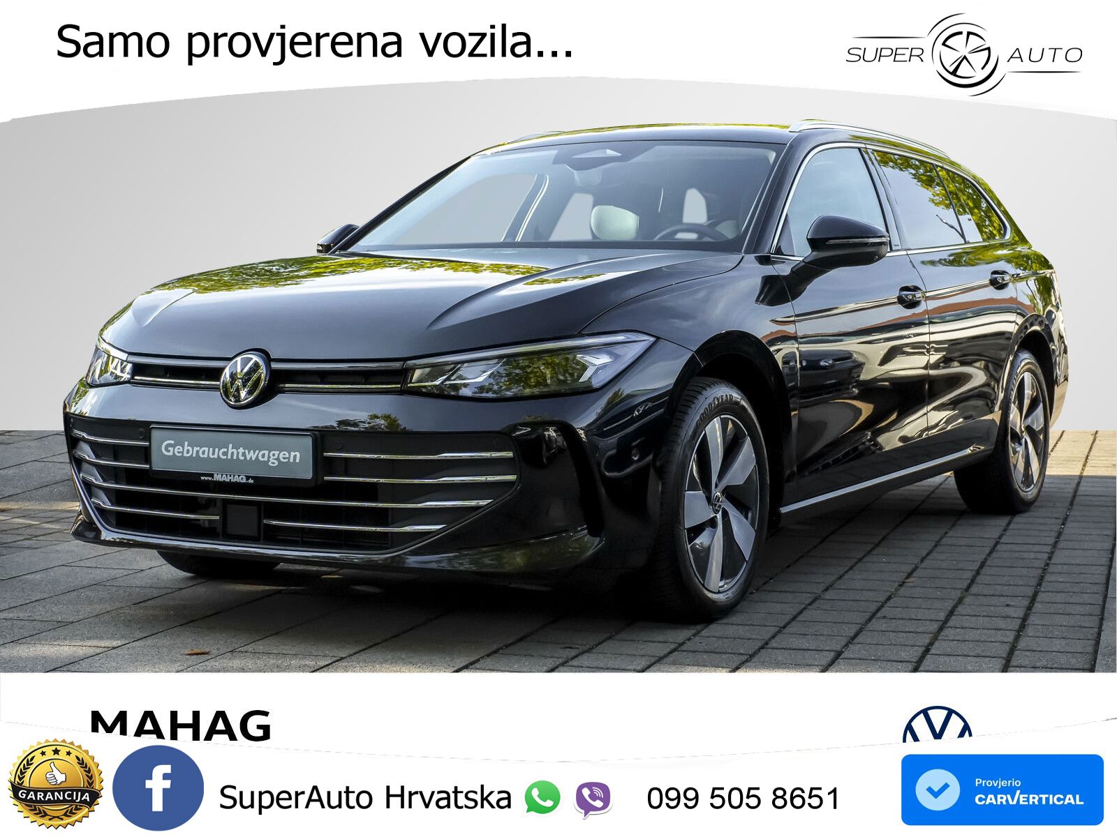 Volkswagen Passat Variant 1.5 eTSI (150 KS) DSG Business LED+GR SJED+ACC