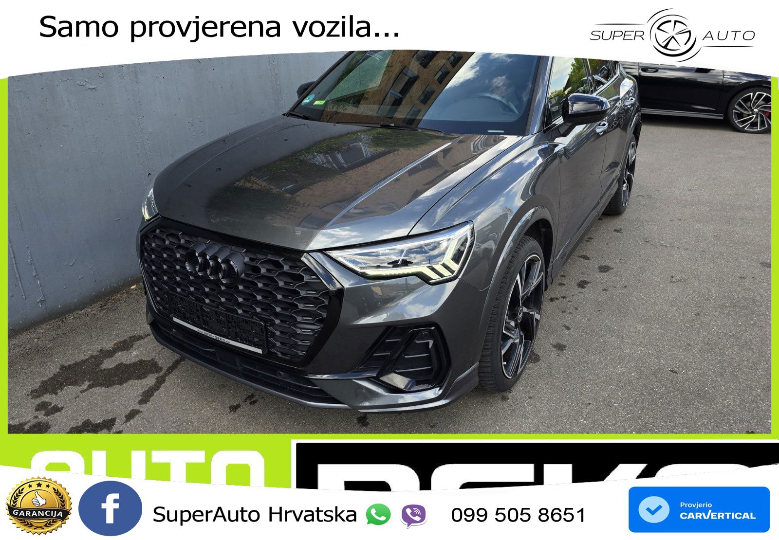 Audi Q3 II Sportback 35 TFSI (150 KS) S tronic S line LED+GR SJED+ACC