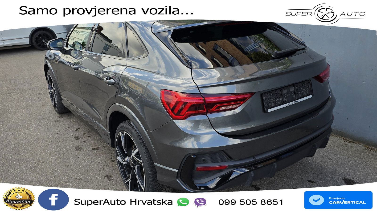 Audi Q3 II Sportback 35 TFSI (150 KS) S tronic S line LED+GR SJED+ACC