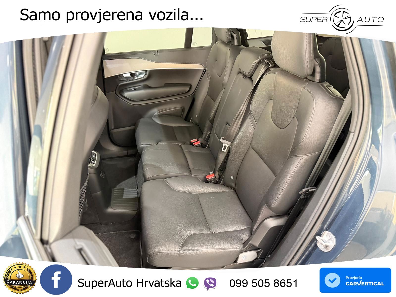 Volvo XC90 2.0 T8 AWD Automatic ZRAČNI+ACC+4xGR SJED+KAM