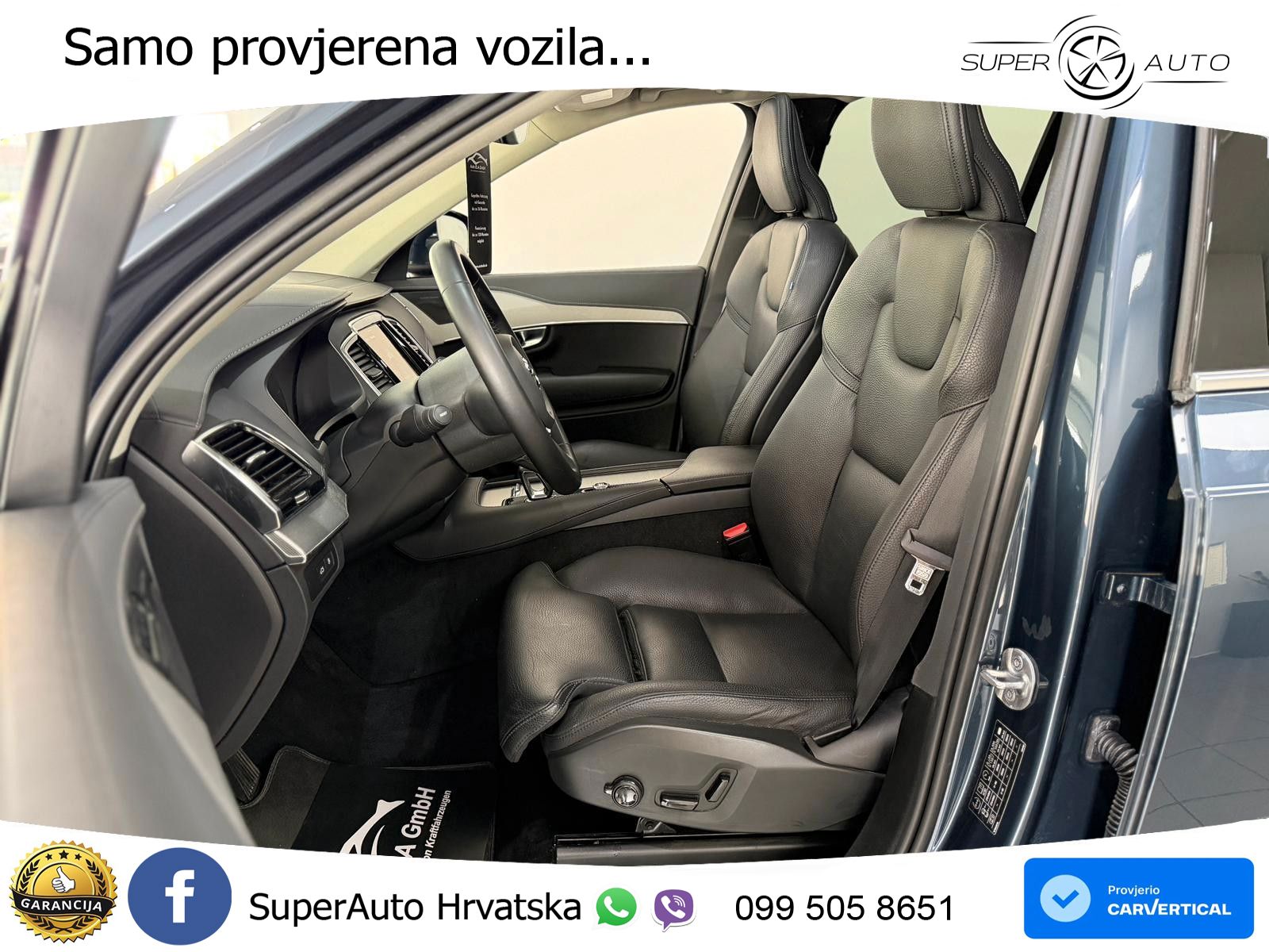 Volvo XC90 2.0 T8 AWD Automatic ZRAČNI+ACC+4xGR SJED+KAM