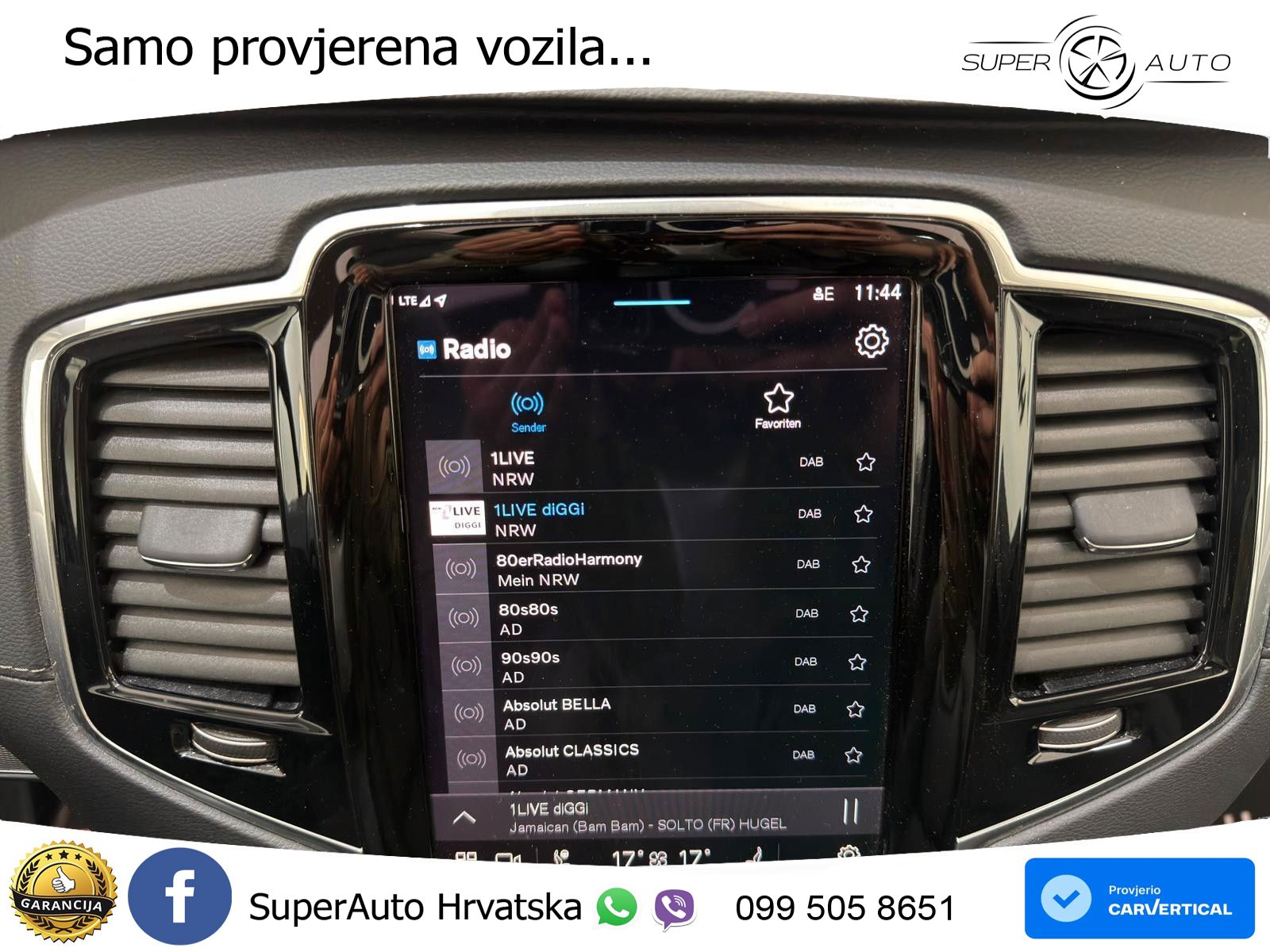 Volvo XC90 2.0 T8 AWD Automatic ZRAČNI+ACC+4xGR SJED+KAM