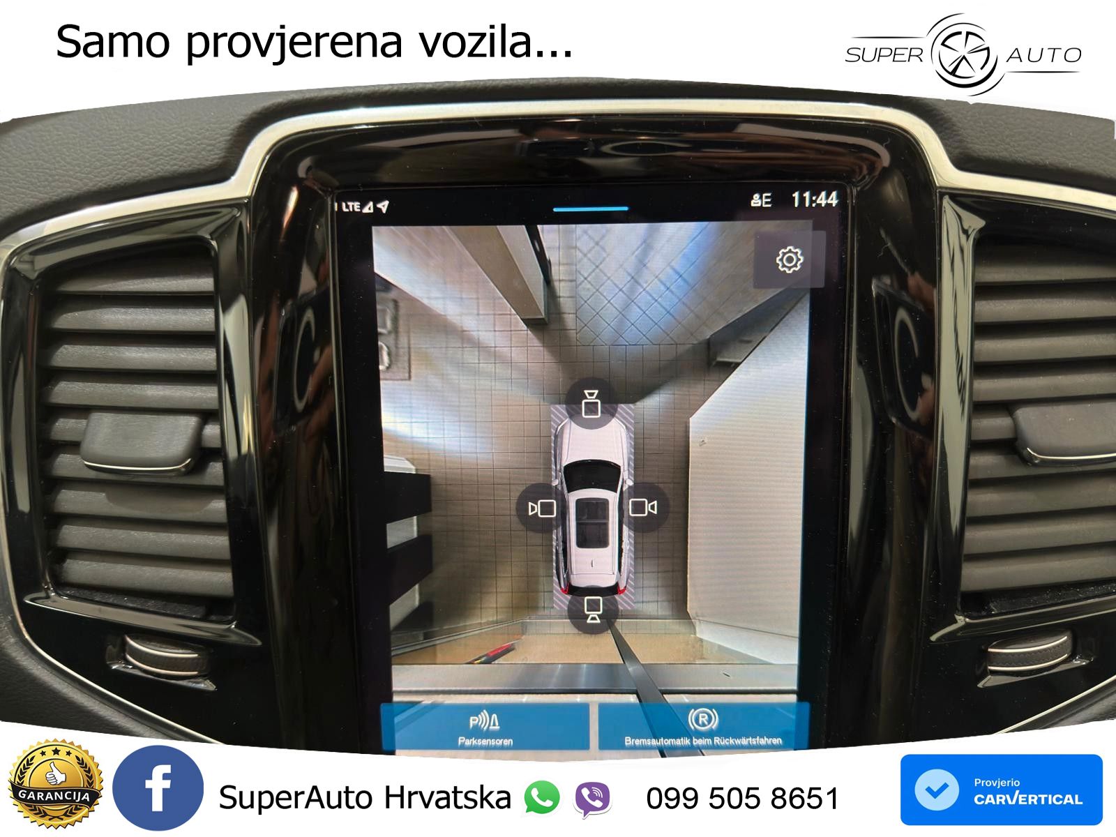 Volvo XC90 2.0 T8 AWD Automatic ZRAČNI+ACC+4xGR SJED+KAM
