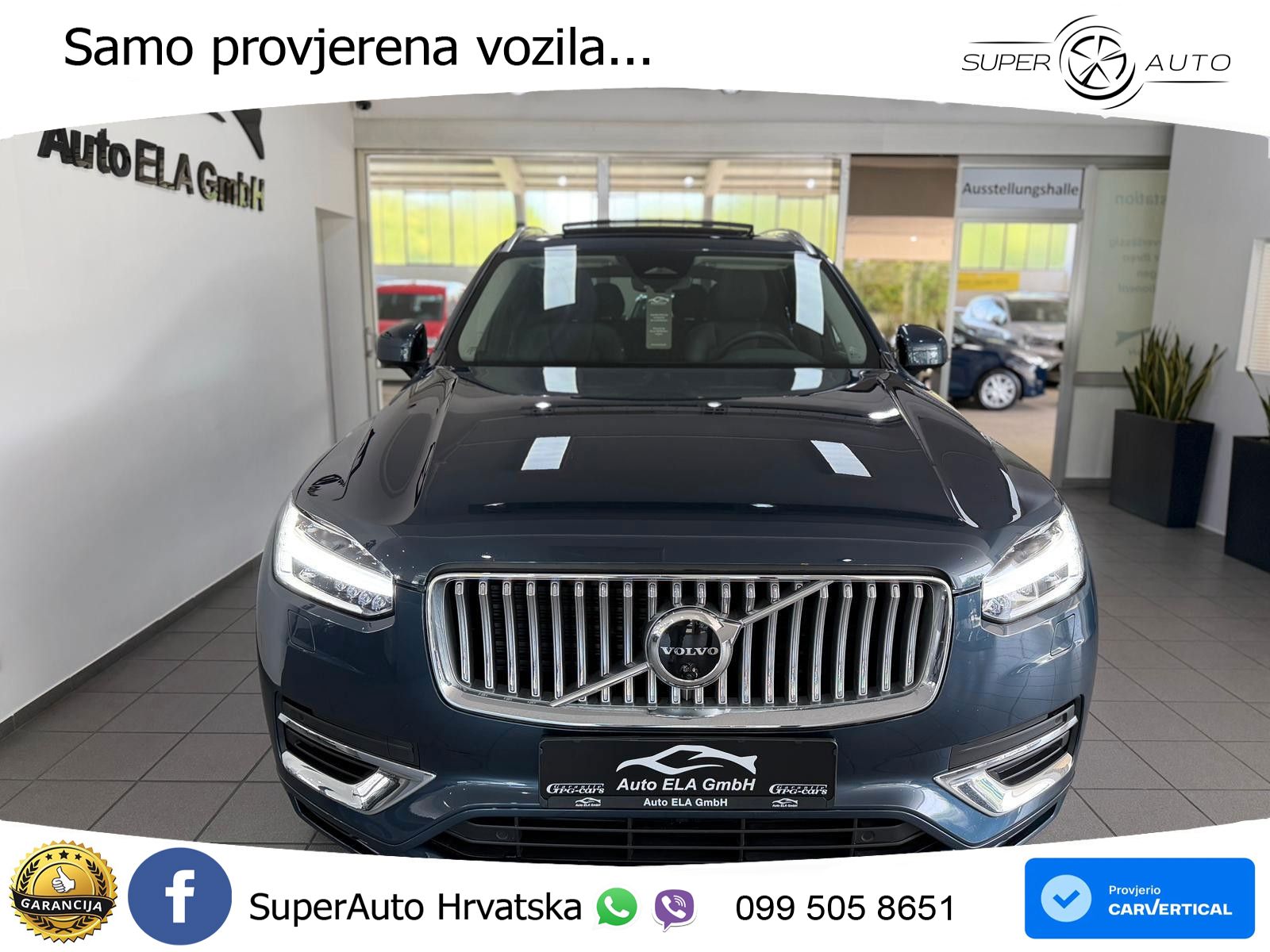 Volvo XC90 2.0 T8 AWD Automatic ZRAČNI+ACC+4xGR SJED+KAM