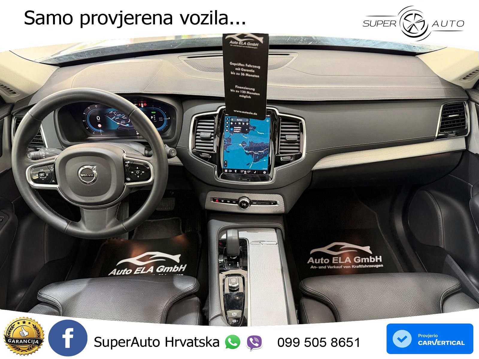 Volvo XC90 2.0 T8 AWD Automatic ZRAČNI+ACC+4xGR SJED+KAM