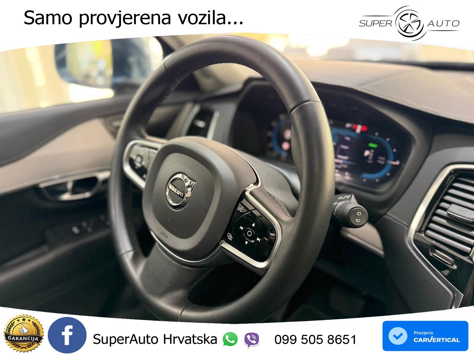 Volvo XC90 2.0 T8 AWD Automatic ZRAČNI+ACC+4xGR SJED+KAM
