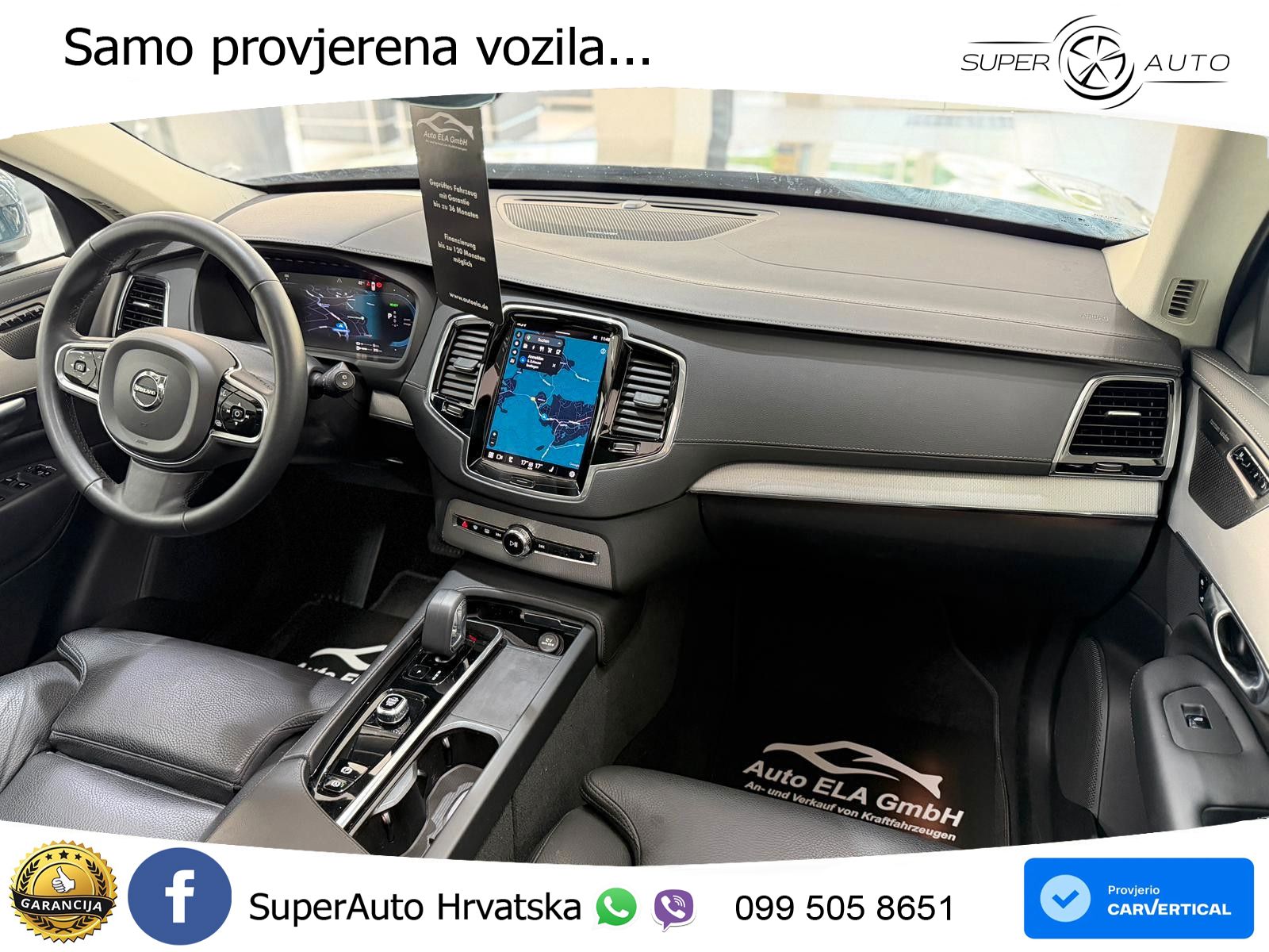 Volvo XC90 2.0 T8 AWD Automatic ZRAČNI+ACC+4xGR SJED+KAM