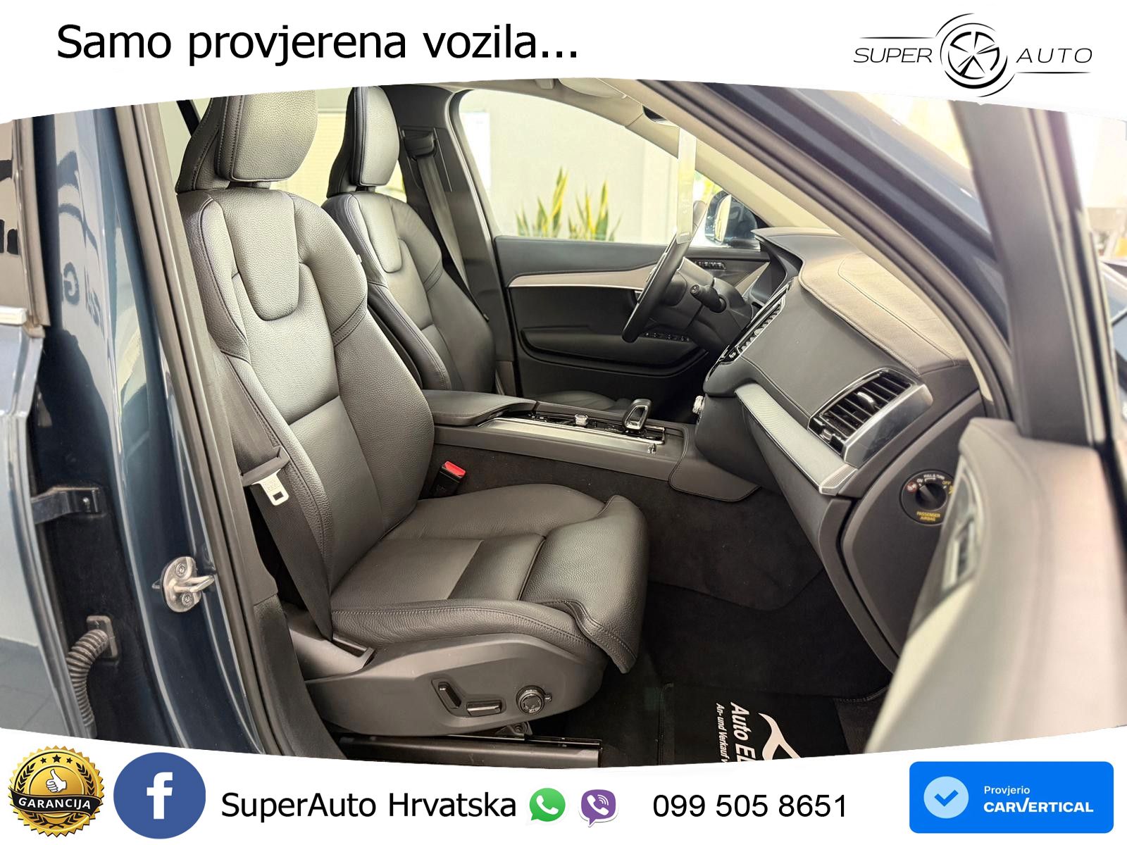 Volvo XC90 2.0 T8 AWD Automatic ZRAČNI+ACC+4xGR SJED+KAM