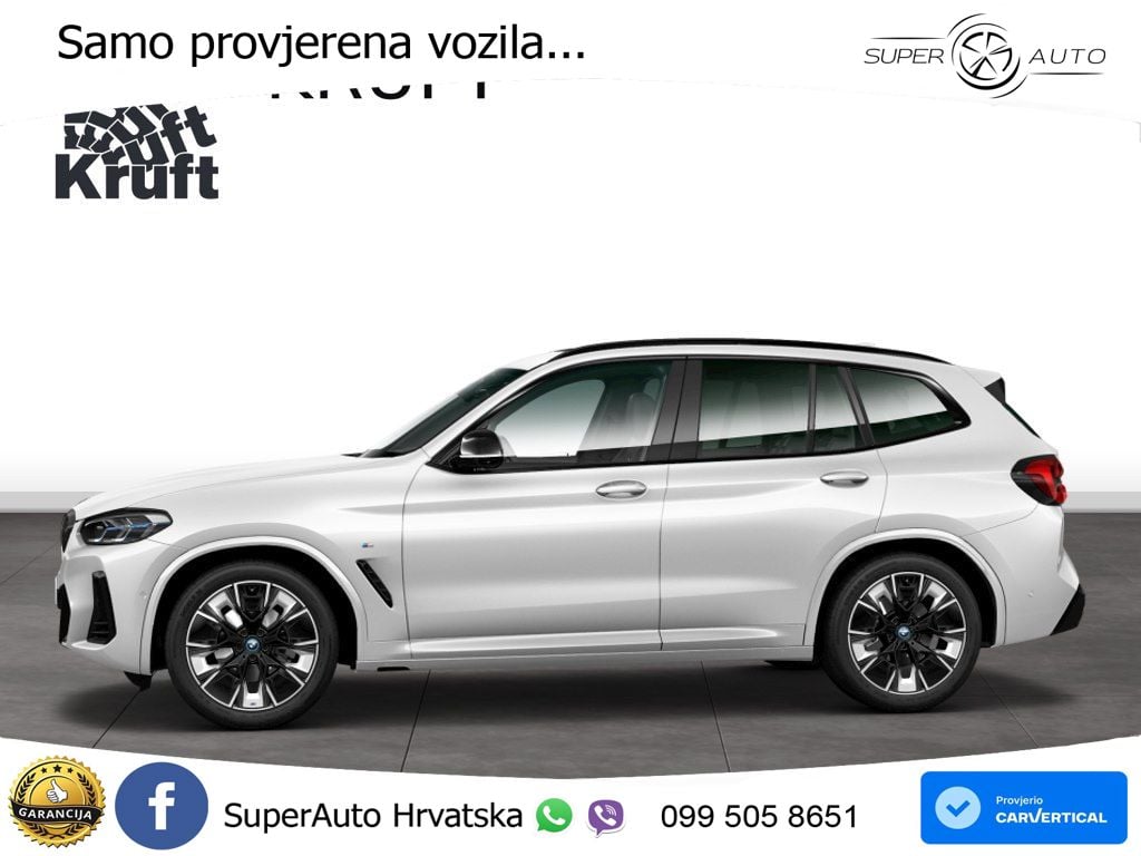 BMW iX3 80 kWh (286 KS) ACC+HEAD+GR SJED+360+PANO