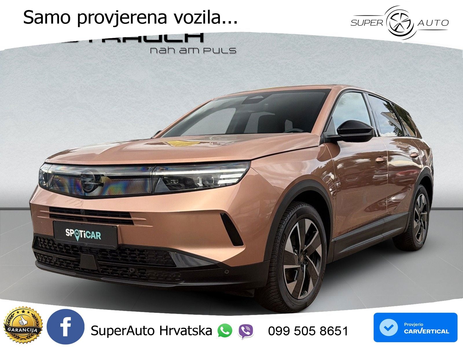 Opel Grandland 1.2 Turbo (145 KS) Hybrid eDCT GS LED+GR SJED+ACC