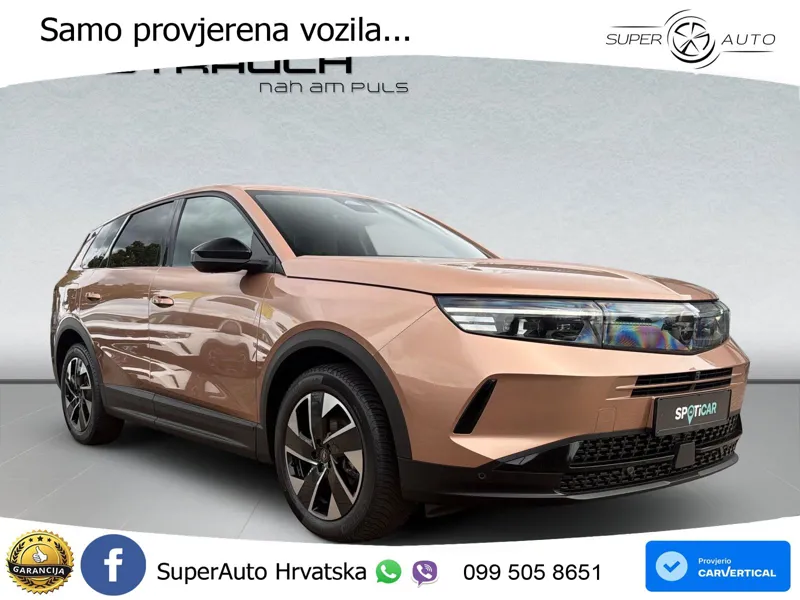 Opel Grandland 1.2 Turbo (145 KS) Hybrid eDCT GS LED+GR SJED+ACC