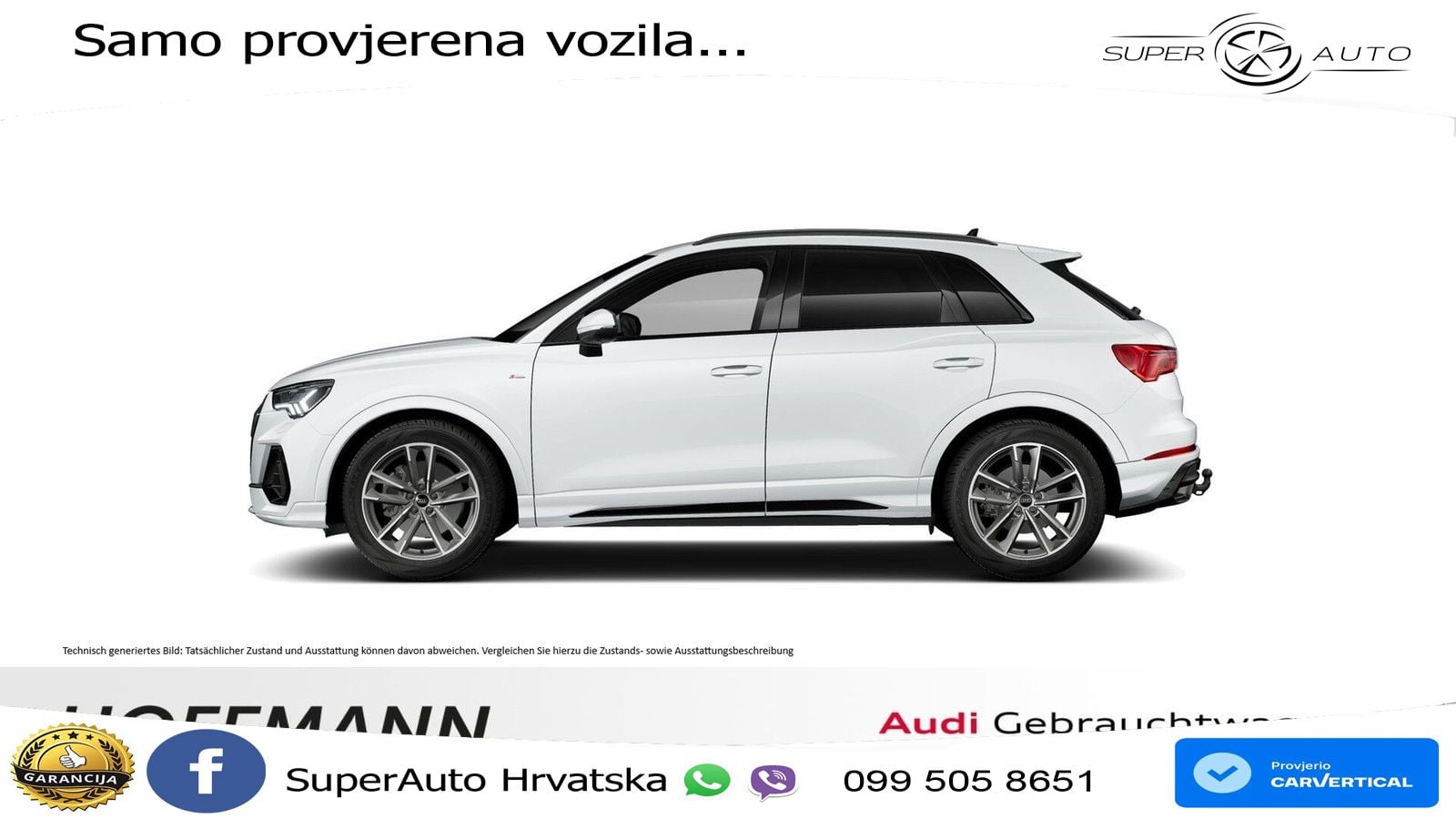 Audi Q3 40 TFSI (190 KS) quattro S tronic S line LED+GR SJED+ACC