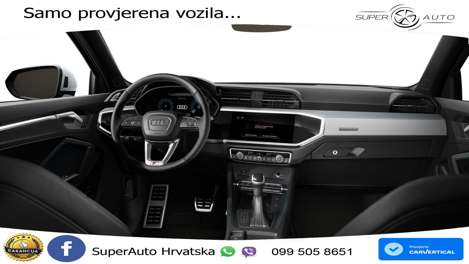 Audi Q3 40 TFSI (190 KS) quattro S tronic S line LED+GR SJED+ACC