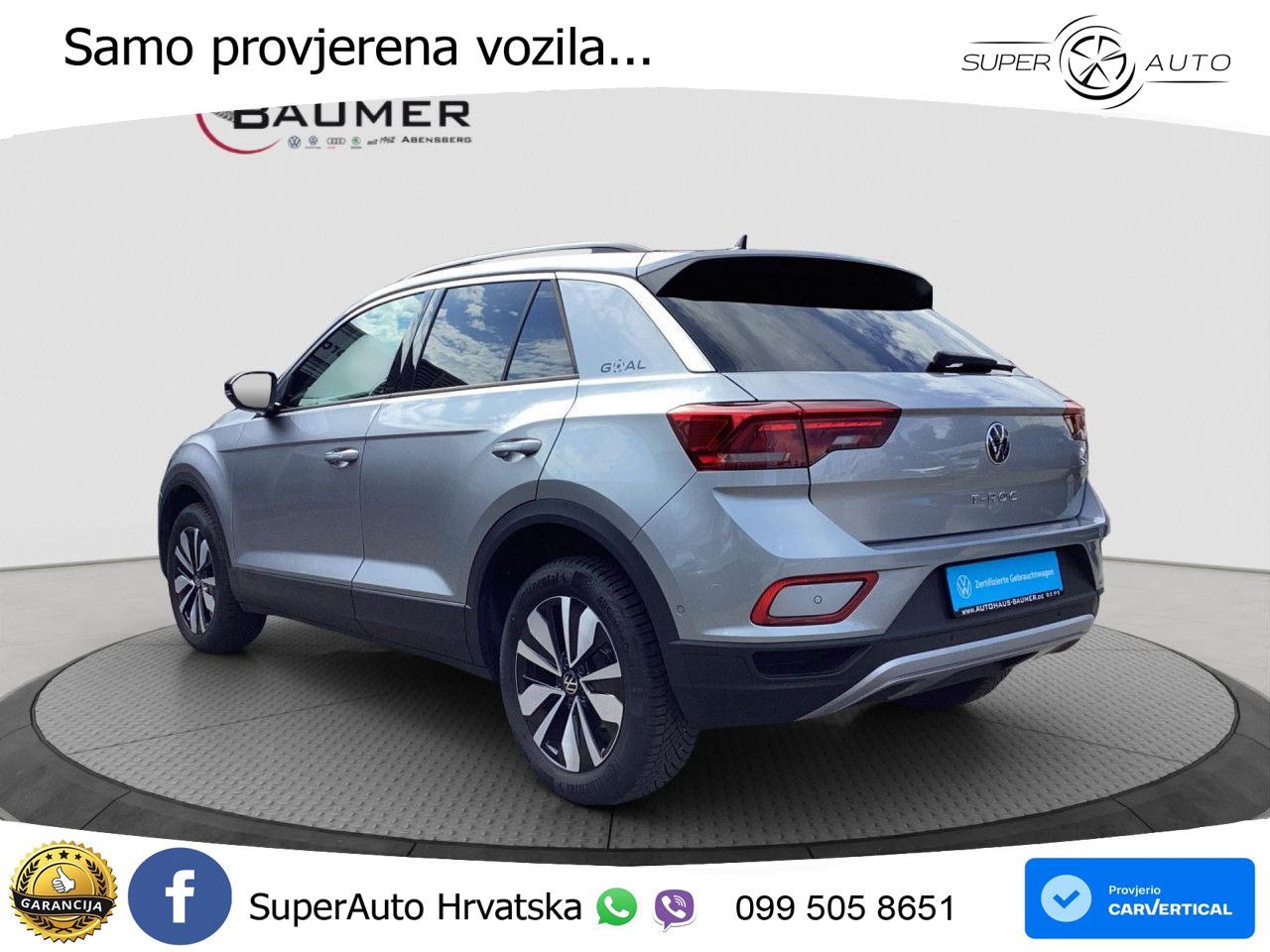 Volkswagen T-Roc I 1.5 TSI (150 KS) DSG LED+GR SJED+ACC