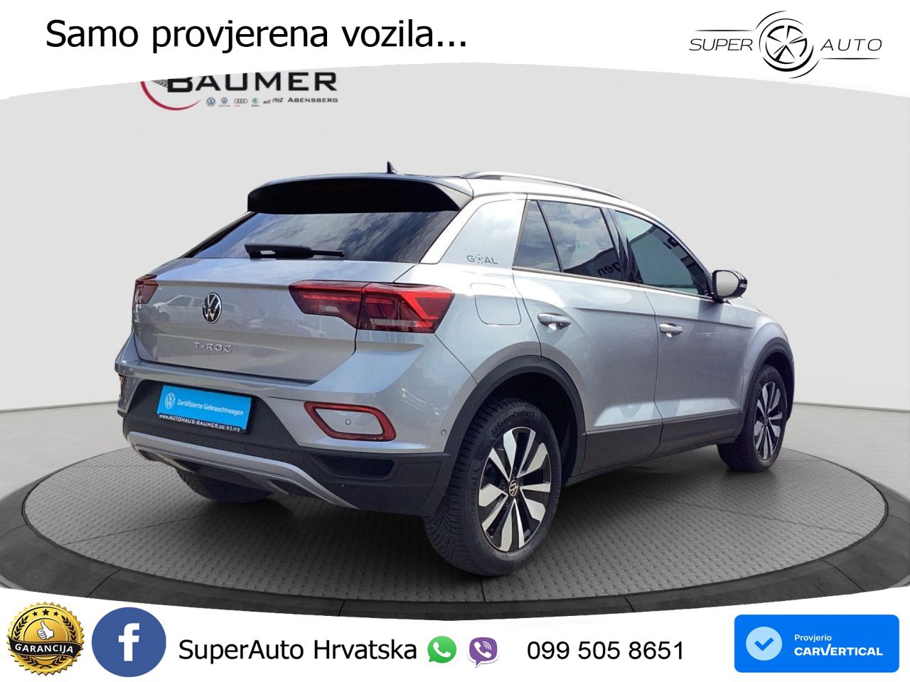 Volkswagen T-Roc I 1.5 TSI (150 KS) DSG LED+GR SJED+ACC