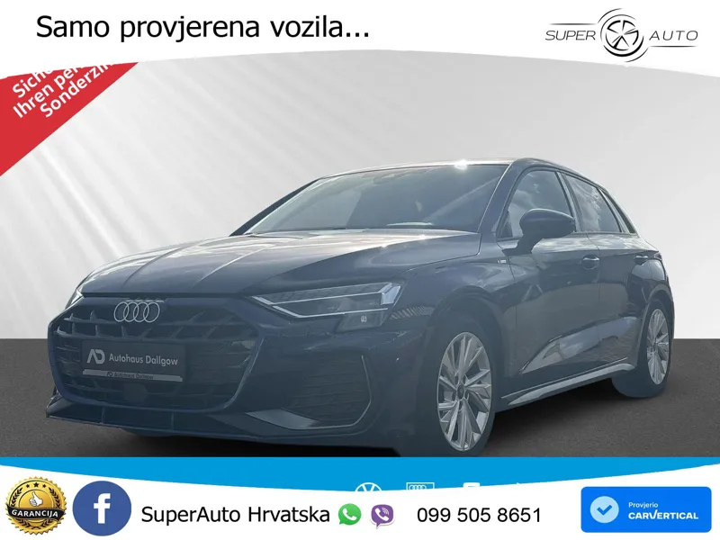 Audi A3 35 TFSI (150 KS) S tronic S line LED+GR SJED+ACC