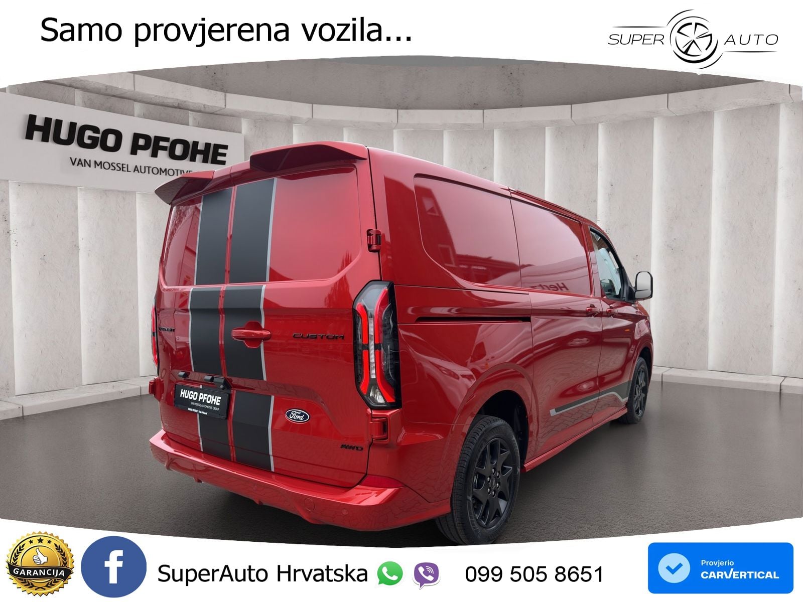 Ford Transit Custom Kastenwagen Sport 320 L1 2.0 l Ec 170 KS