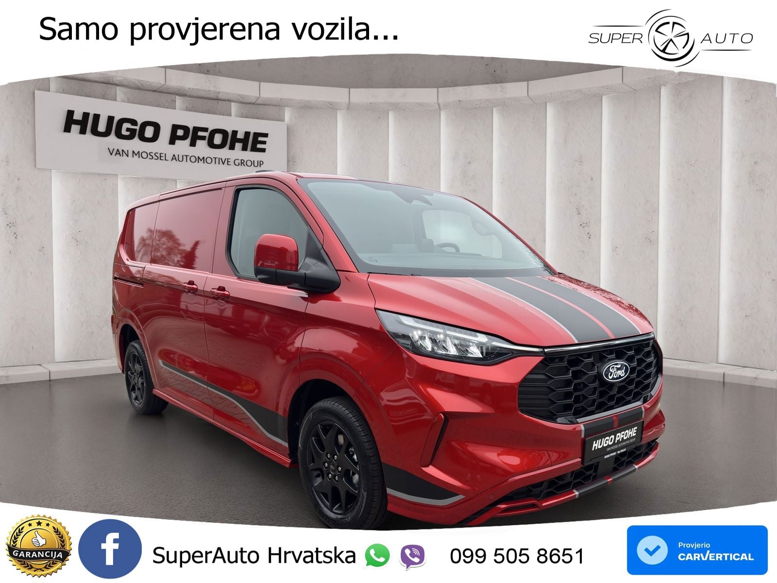 Ford Transit Custom Kastenwagen Sport 320 L1 2.0 l Ec 170 KS