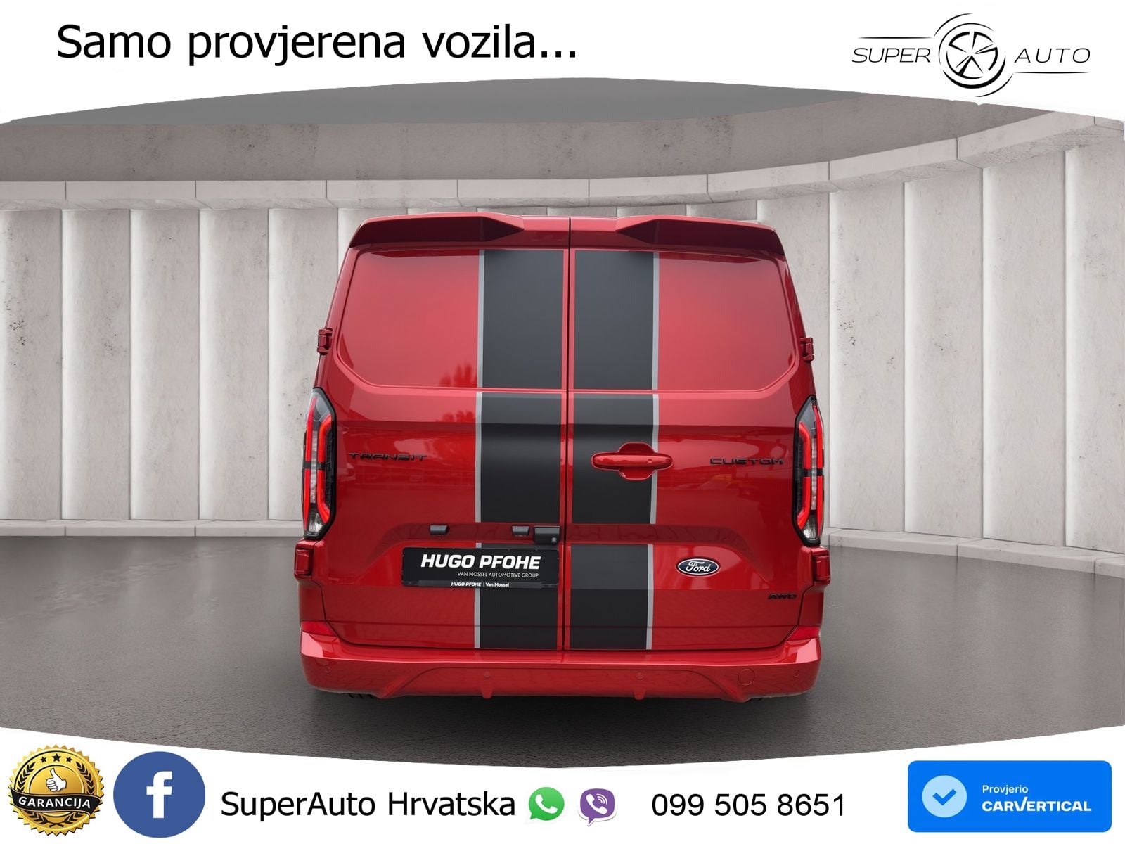 Ford Transit Custom Kastenwagen Sport 320 L1 2.0 l Ec 170 KS