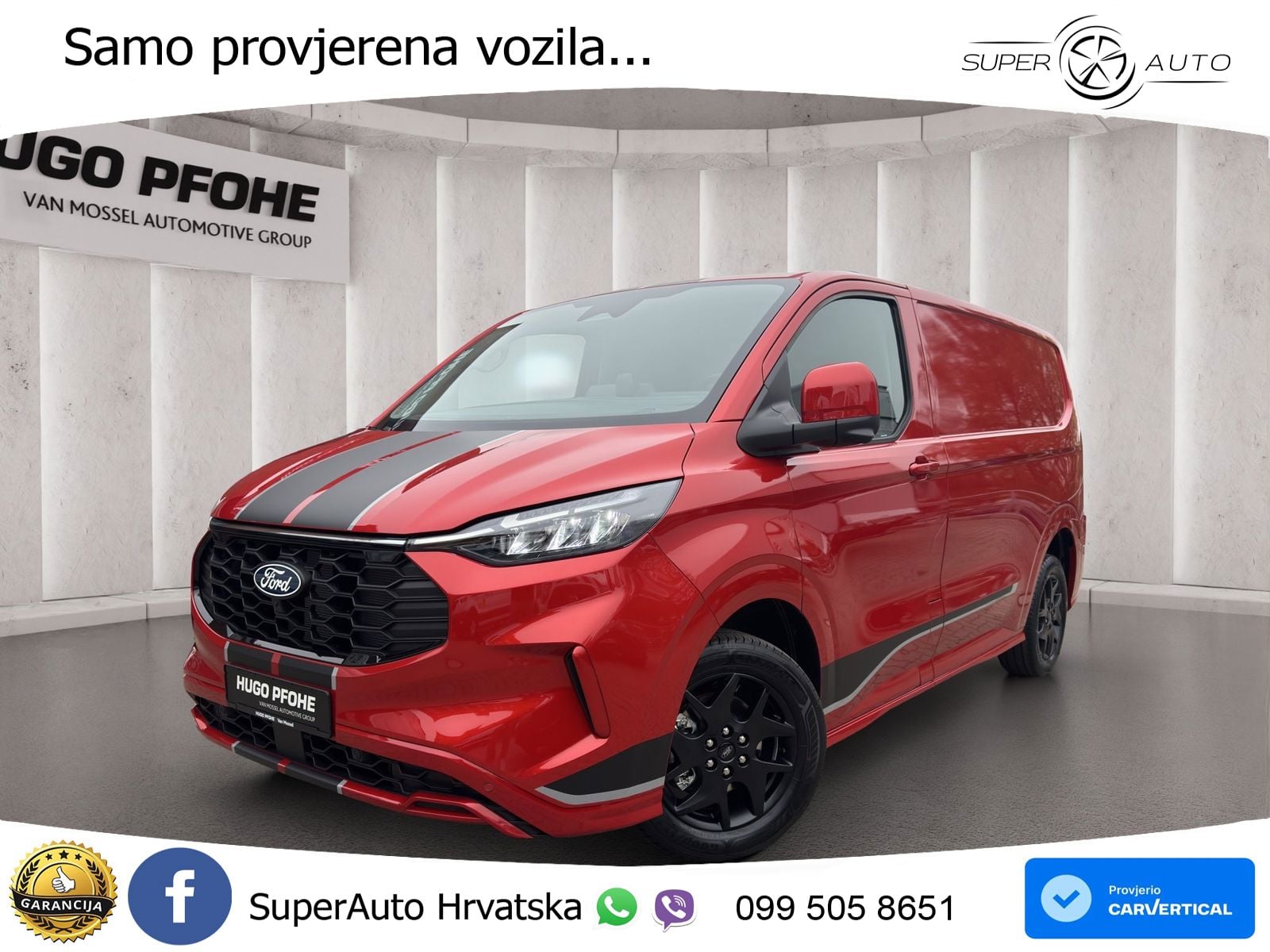 Ford Transit Custom Kastenwagen Sport 320 L1 2.0 l Ec 170 KS