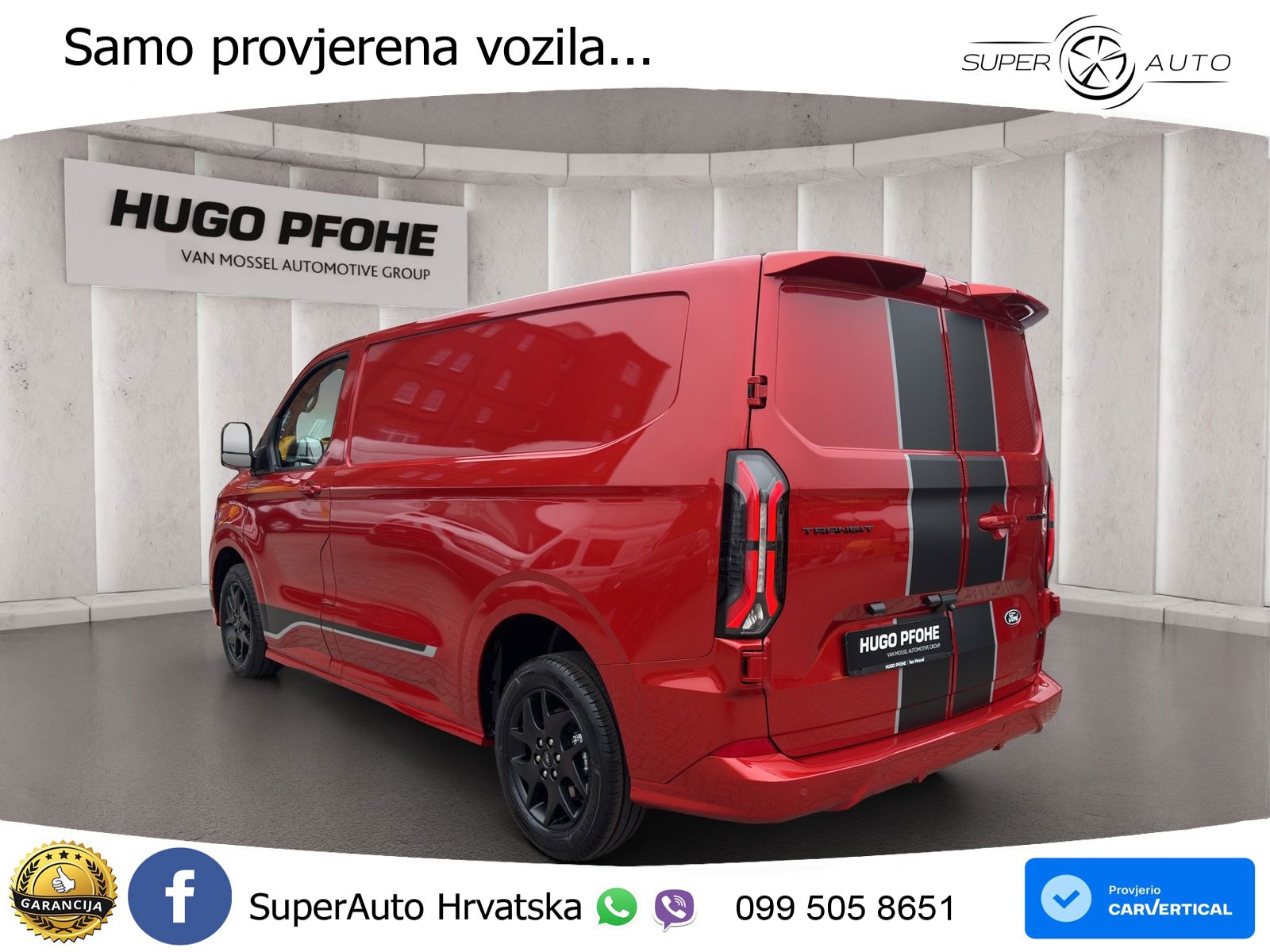 Ford Transit Custom Kastenwagen Sport 320 L1 2.0 l Ec 170 KS